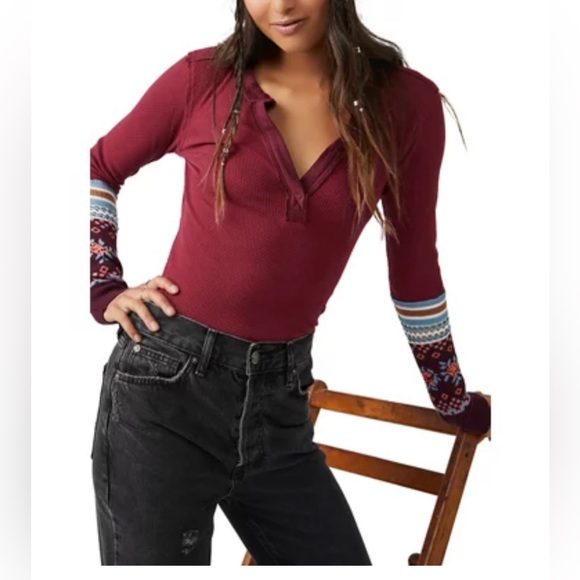 Free People Tops - Free People Mikah Layering Thermal Cuff